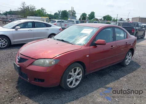 2008 Mazda Mazda3 I Touring Value z USA, uszkodzony, nr VIN JM1BK32G081185297